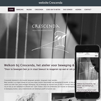 website Crescenda.nl