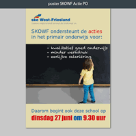 Poster SKOWF - Actie PO