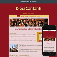 website Dieci Cantanti