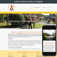 Website Stichting Vrienden van Midgard