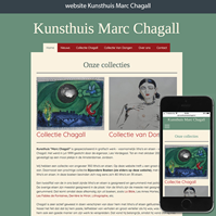Website Kunsthuis Marc Chagall