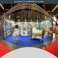 beursstand LPI op MATEXPO-21, Kortrijk