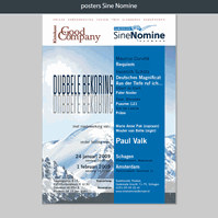 Poster/flyers Sine Nomine
