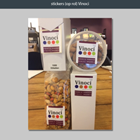 Stickers (op rol) Vinoci